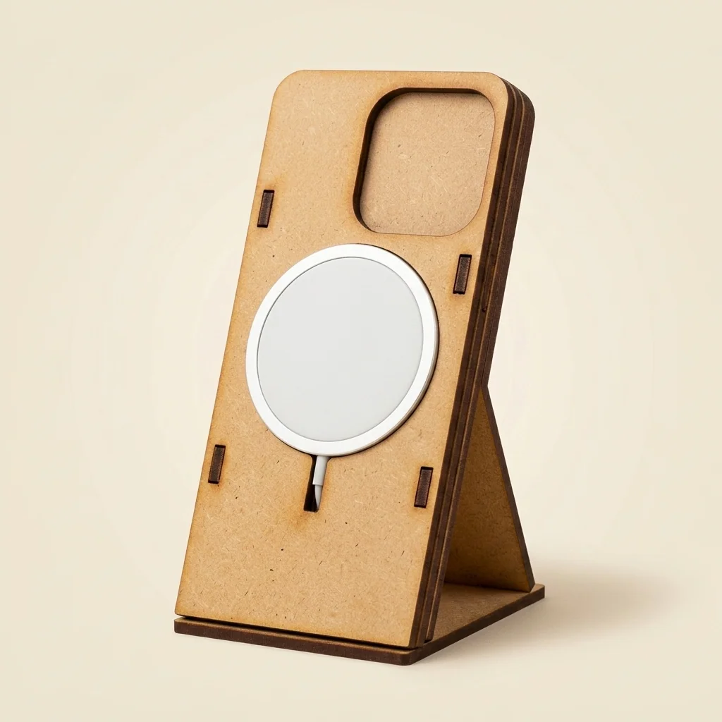 Soporte de celular con cargador inalámbrico MagSafe
